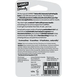 Бальзам для губ у стіку Carmex Naturally зі смаком груші 4.25 г - мініатюра 4