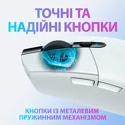 Мишка Logitech G305 Lightspeed White (910-005291) - мініатюра 7