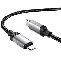 Дата кабель Hoco X117 Star Type-C to Lightning 27W (1m) Black - мініатюра 2