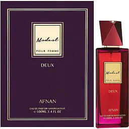 Afnan Perfumes Modest Deux Pour Femme 100 мл парфумована вода