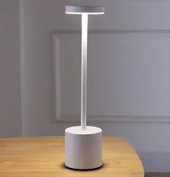 Настільна лампа з акумулятором KLOODI DECO TA-5V UNO CCT WH - мініатюра 2