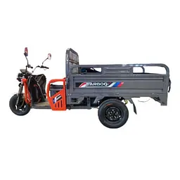 Вантажний електроскутер-самоскид триколісний CROSSER Cargo 13"  (1500W 60V, 45Ah) Сірий - мініатюра 3