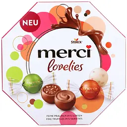 Конфеты Merci Lovelies Classic 185г