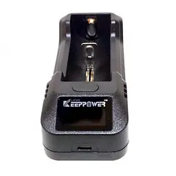 Зарядний пристрій Keeppower L1 LCD USB (1А) для акумуляторів