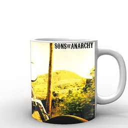 Кухоль GeekLand Сини Анархії Sons of Anarchy Елвіс SA.002.11 330 мл білий - мініатюра 3