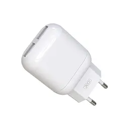 Зарядний пристрій XO 2xUSB 2.4 А + кабель USB-A — Lightning білий (L78-L-WH) - мініатюра 3