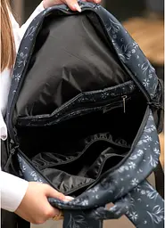 Жіночий рюкзак Sambag BRIX PJT чорний 40 x 27 x 15 см (11711702) - мініатюра 7