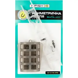 Оснащення X-Fish Фідер асиметрична петля на мотовилі 40g - мініатюра 2