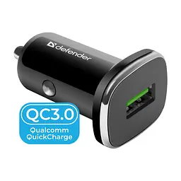 Зарядное устройство для Defender 1xUSB 18W (USB-A) QC3.0 3А UCA-91 (83830)