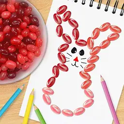 Драже Starburst FaveREDs Jelly Beans Easter Candy Gifts 396g - мініатюра 4