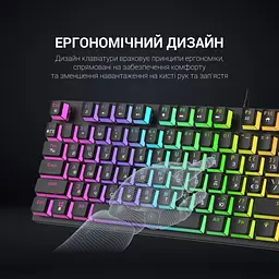 Клавіатура GamePro Blue Switch механічна (MK80B) - мініатюра 10