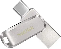 Флеш-накопичувач SanDisk USB 3.1 Ultra Dual Luxe Type-C 128Gb (150 Mb/s)