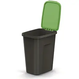 Баки для сортування сміття Prosperplast Compacta Q Plus комплект 3 шт по 50 л (NSDK50S3-S411) - мініатюра 5