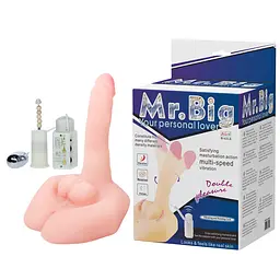 Вібратор Mr.Big Vibrating & Rotating Cock Flesh