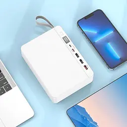 УМБ HOCO Overlord fully compatible power bank J94 75000mah |3USB/Type-C, PD/QC, 20W/5A| - мініатюра 2