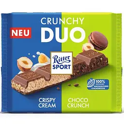 Шоколад Ritter Sport Crunchy Duo 218 г