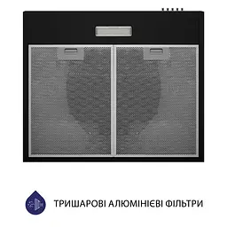Витяжка плоска MINOLA HPL 613 BL - мініатюра 5