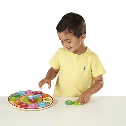 Дерев'яний годинник-сортер Melissa & Doug (MD18593) - мініатюра 5