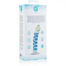 Скляний дилдо Gildo Glass Dildo No.1 - мініатюра 6
