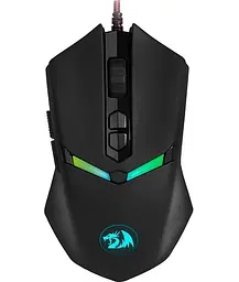 Ігрова миша RedragoN Nemeanlion 2 (M602-1) RGB (7200dpi) 6 кнопок Чорна - мініатюра 2