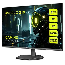 Монітор Prologix Gaming 27" G2725HU IPS Black 200Hz - мініатюра 2