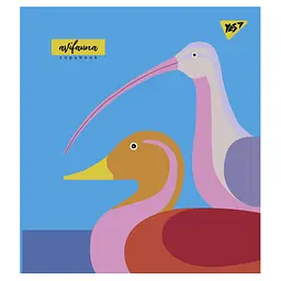 Набір зошитів Yes Avifauna А5 в клітинку 12 аркушів 10 шт. (766791) - мініатюра 4