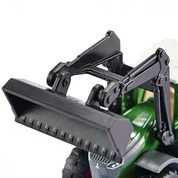 Трактор Siku Fendt 1050 із фронтальним навантажувачем, зелений (1393) - мініатюра 4