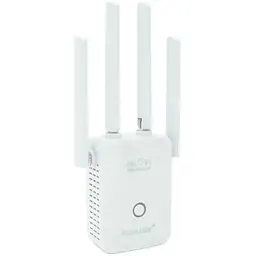 Підсилювач WiFi сигналу з 4-ма вбудованими антенами LV-WR32Q, живлення 220V, 300Mbps, IEEE 802.11b/g/n, 2.4-2.4835GHz, BOX