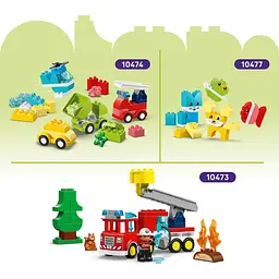 Конструктор LEGO DUPLO Town Будівельна техніка 3 в 1, 22 деталі (10475) - мініатюра 3