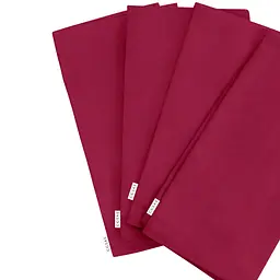 Серветки Cosas Ruby 30х30 см 4 шт. (Set-4Serviette_RanforsBordo_30) - мініатюра 2