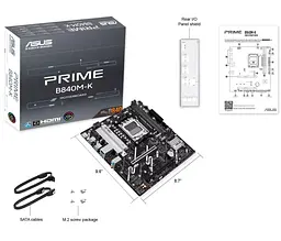 Материнська плата ASUS PRIME B840M-K (PRIME B840M-K) (Socket AM5, AMD B840, Micro-ATX) - мініатюра 6