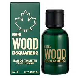 Оригінал Мініатюра Dsquared2 Wood Green Pour Homme 5 мл Туалетна вода