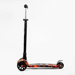 Самокат Maxi Best Scooter 59х15х30 см Різнобарвний 000231320 - мініатюра 3