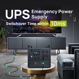 Портативна зарядна станція IEETek Singo2000 Pro LiFePO4, 1920 Вт/ч 2000 Вт (Singo2000 Pro) - мініатюра 10