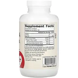 Риб'ячий жир Jarrow Formulas EPA-DHA Balance 240 капсул - мініатюра 2