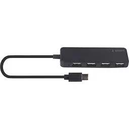USB-Хаб Gembird Type-C на 4 порти USB 2.0 UHB-CM-U2P4-01 (UHB-CM-U2P4-01)