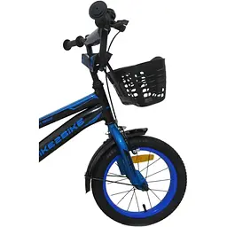 Велосипед дитячий 2-х колісний Like2bike Dark Rider 18" ЦБ-00253703 чорно-синій (241808) - мініатюра 2