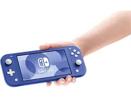 Ігрова консоль Nintendo Switch Lite синя 4902370547672 - мініатюра 6