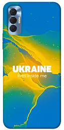 Чохол Demsky Україно в мені для Tecno Spark 8P