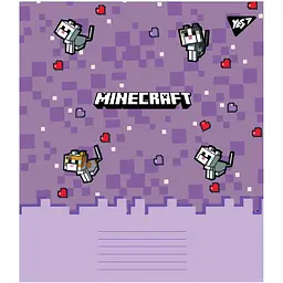 Набір зошитів Yes Minecraft Spring A5 в клітинку 18 аркушів 25 шт. (767593) - мініатюра 3