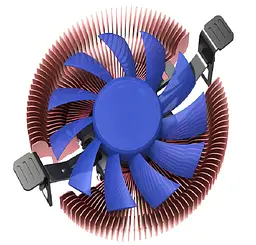 Кулер процессорный Pccooler E86 для Intel LGA775/1155/1156 и AMD AM2, 3-pin, RPM 2700±10 - мініатюра 1