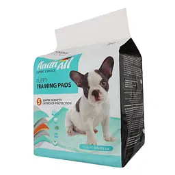 Пелюшки для собак та цуценят AnimAll Puppy Training Pads 60х60 см 20 шт. - мініатюра 4
