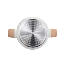 Сотейник з кришкою Bergner Naturally 28 см 3.6 л (BG-34747-CR) - мініатюра 3