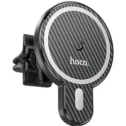 Автотримач із бездротовою зарядкою Hoco CA85 Car Wireless Charger [60979] - мініатюра 1