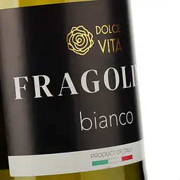Вино Dolce Vita Fragolino Bianco, біле, солодке, 7%, 0,75 л (8000020009703) - мініатюра 3