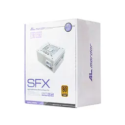 Блок живлення ALmordor 750 Вт SFX, White, модульний, 80+ Gold, ATX3.1, Active PFC, 80 мм, 4xMolex / 8xSATA / 3x6+2-pin / 1x16-pin / 2x4+4-pin / 1x20+4-pin, FanStop (ALSFX750WH31) - мініатюра 4