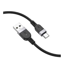 Кабель синхронізації Hoco X109 Silicone USB to Type-C 3A 3m Black (35933_3605842) - мініатюра 5