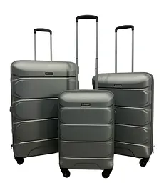 Комплект валіз Airtex 748 колір сірий