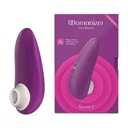 Стимулятор Womanizer Starlet 3 + Лубрикант 50 мл у подарунок Вакуумний клітора - мініатюра 6