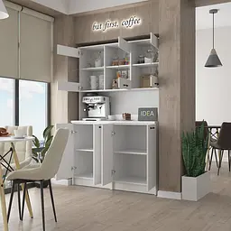 Буфет кухонний Idea К-92.1 Білий - мініатюра 2